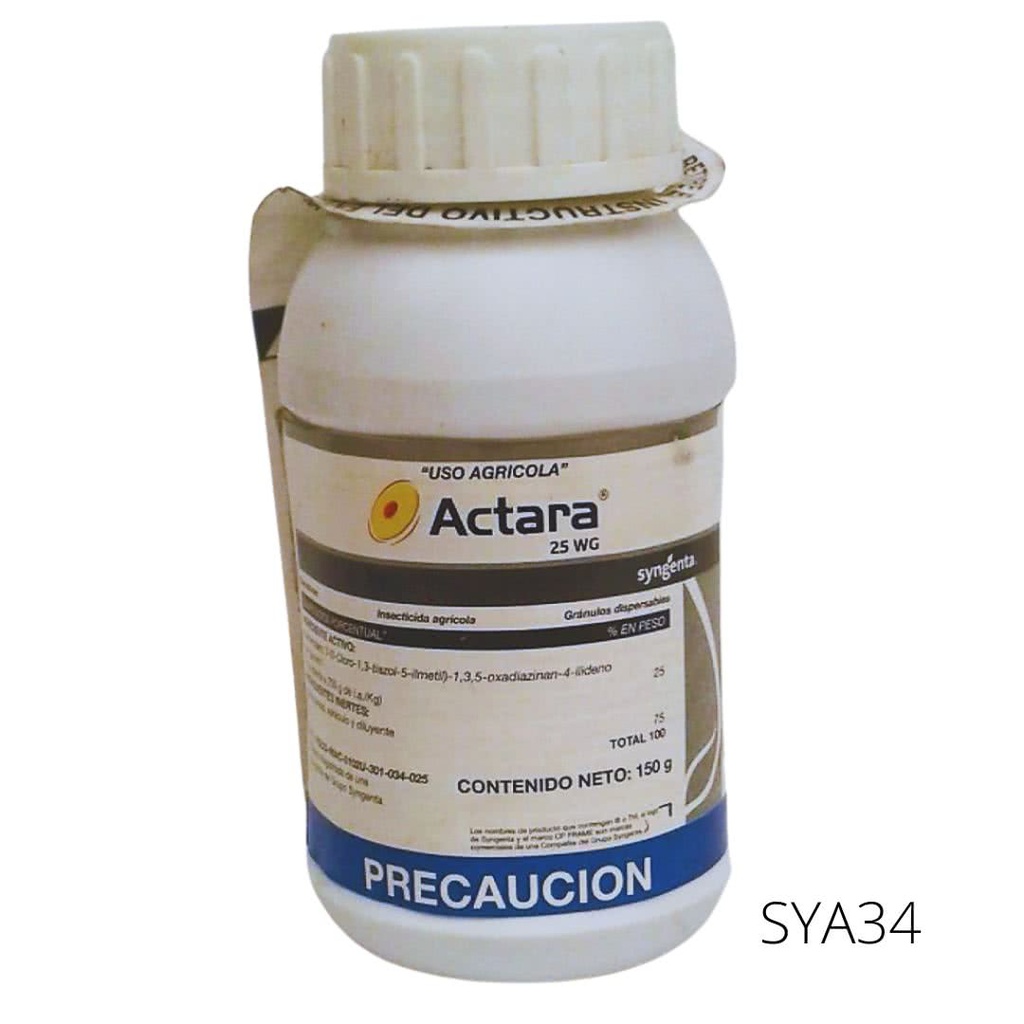 ACTARA 25 WG Tiametoxam 25% 150 gr USO AGRICOLA