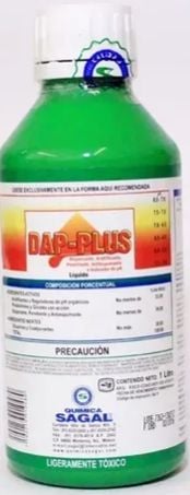 DAP PLUS Acidificantes y reguladores de pH 32% + polialcoholes 38% 1 L