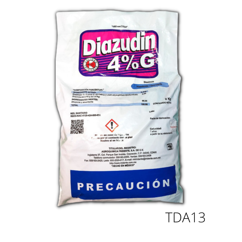 DIAZUDIN Diazinon 4% 2 kg USO AGRICOLA