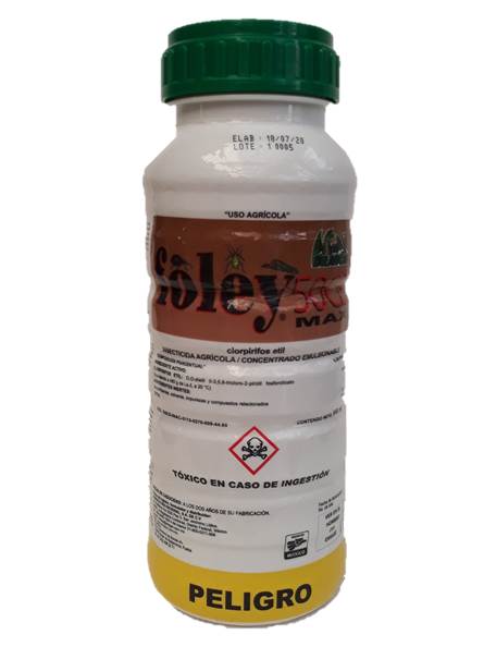 FOLEY MAX Clorpirifos Etil 44.44% 950 ml USO AGRICOLA