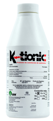 K-TIONIC Complejo organico fulvico 25% 1 L