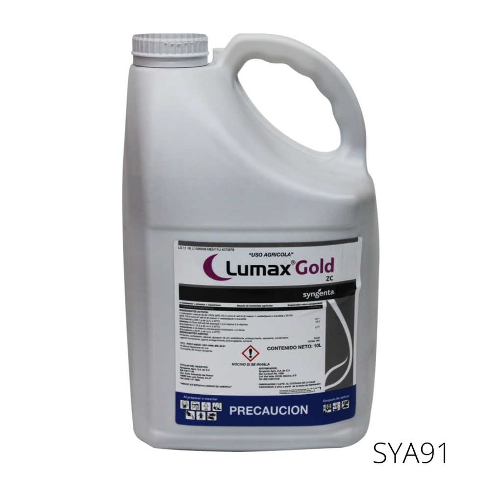 LUMAX GOLD S-Metolaclor 29.40% 10 L USO AGRICOLA