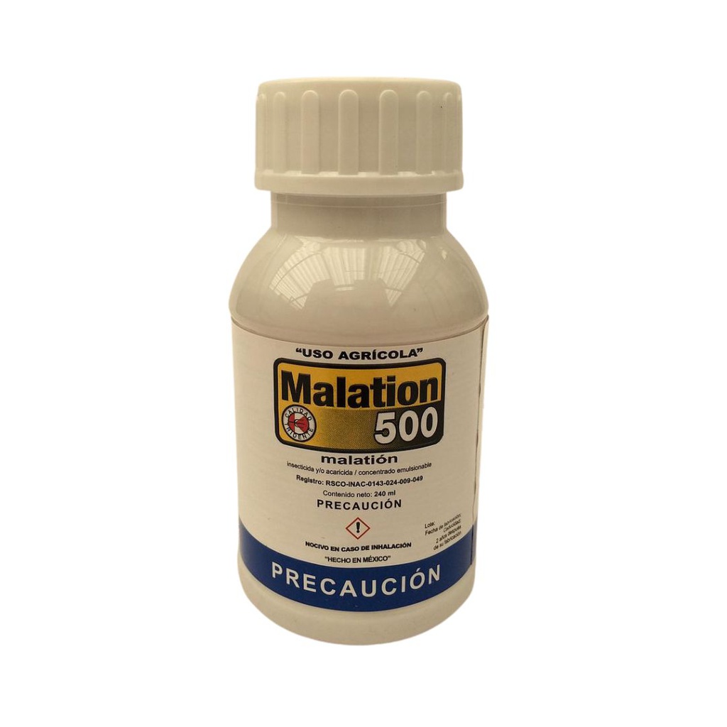 MALATION 500 Malation 48.60% 240 ml USO AGRICOLA