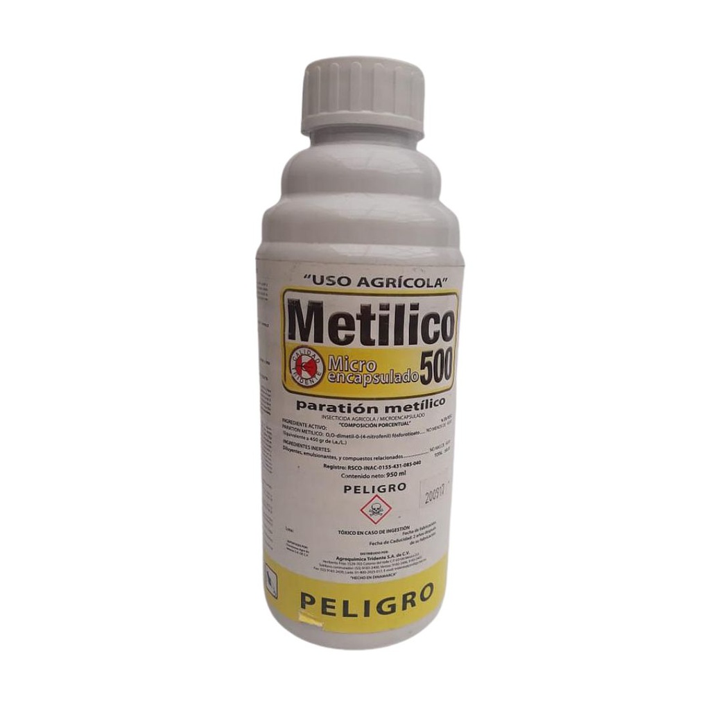 METILICO 500 Paration metilico 950 ml (descontinuado) USO AGRICOLA