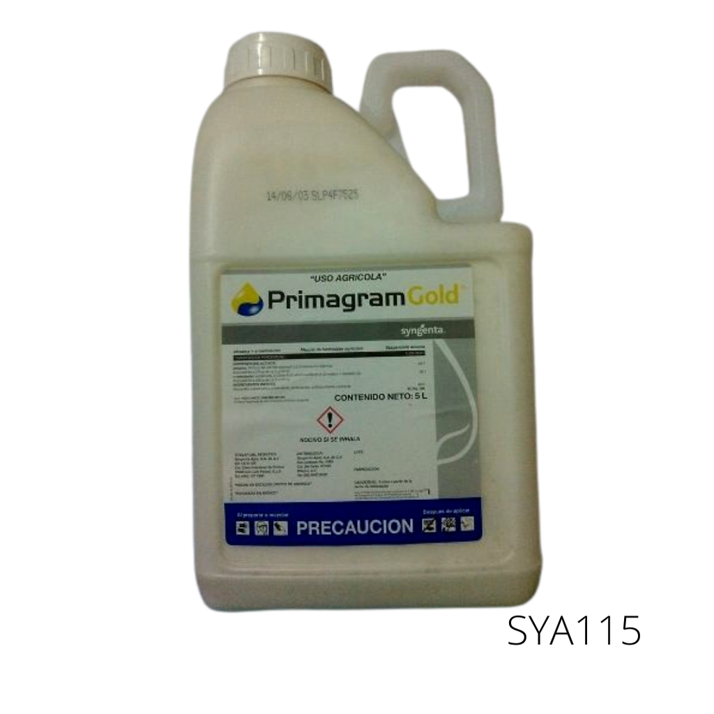 PRIMAGRAM GOLD Atrazina 33.70% + S-Metolaclor 26% 5 L