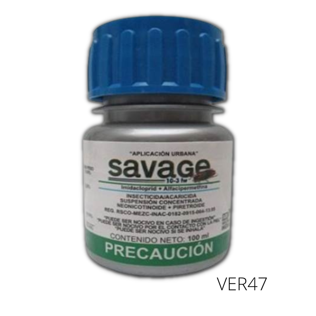 SAVAGE 3-10 FW Imidacloprid 10.69% + Alfacipermetrina 3.26% 100 ml