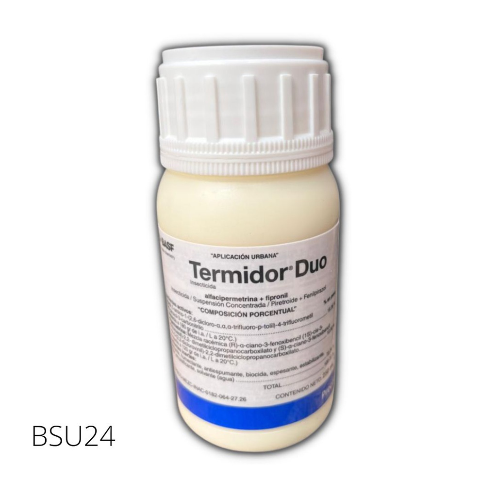 Termidor Duo Alfacipermetrina 16.36% Fipronil 10.90% Insecticida 250 ml