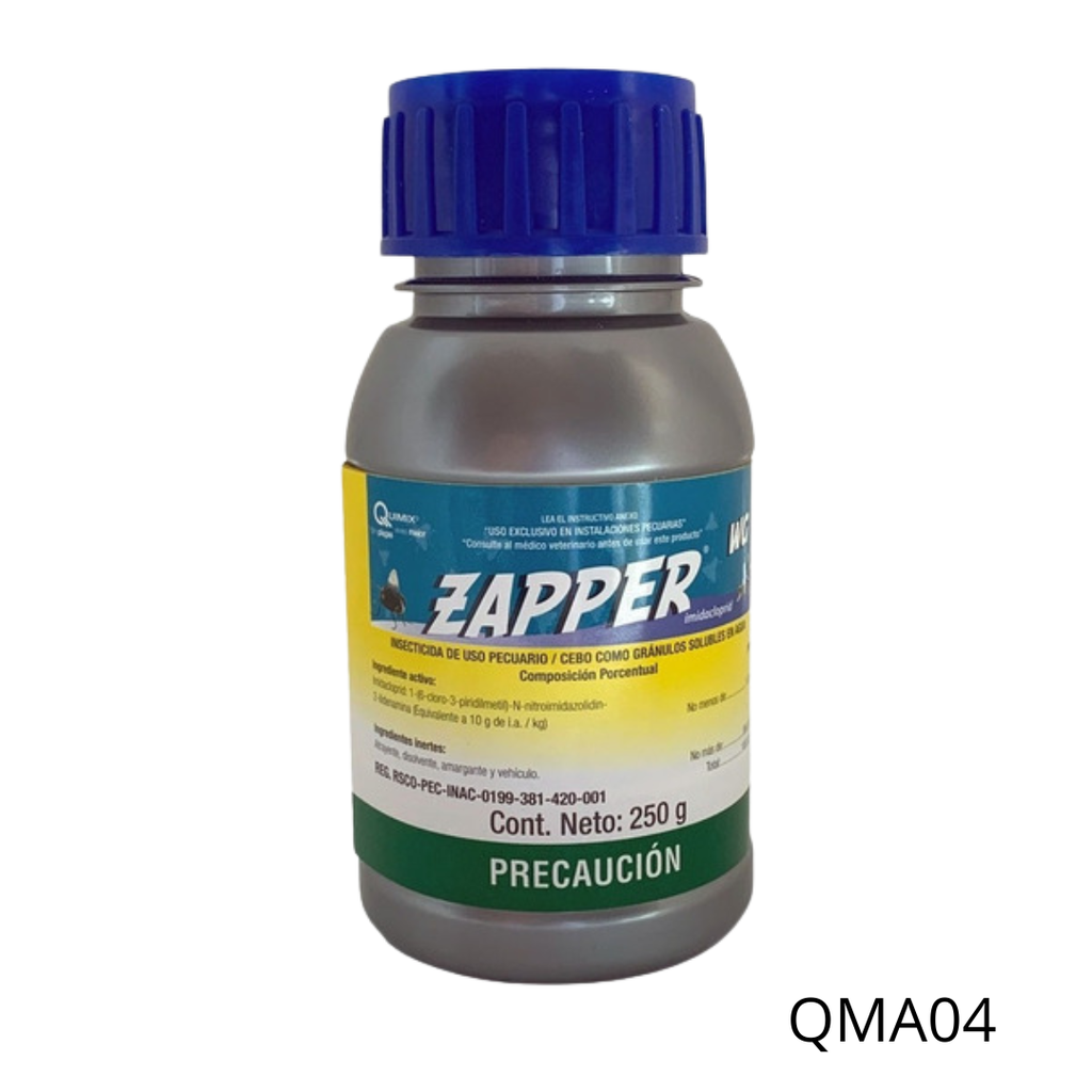 ZAPPER WG Imidacloprid 1% 250 g USO PECUARIO