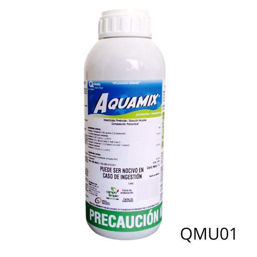 [QMU01] AQUAMIX Permetrina 10.87% + Esbioaletrina 0.15% 1 L