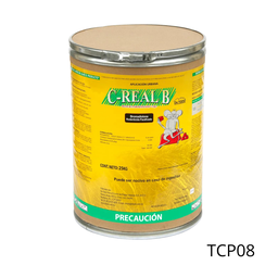 [TCP08] C-REAL B PARAFINADO BLOCK 10 g Bromadiolona 25 kg