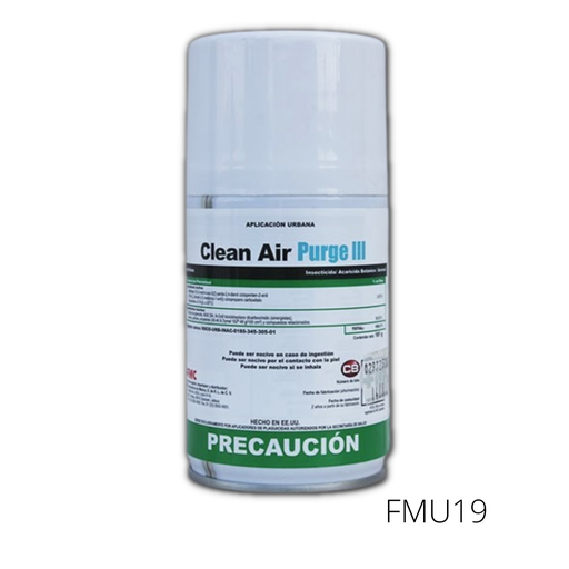 [FMU19] Clean Air Purge III Piretrina 0.975 181 g Insecticida
