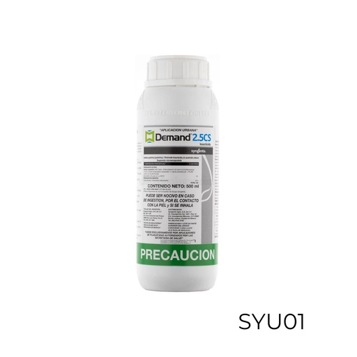 [SYU01] Demand CS Lambda Cyalotrina 2.5% 500 ml Insecticida