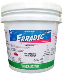 [QMU62] ERRADIC PACK Bromadiolona 0.005%  4 kg