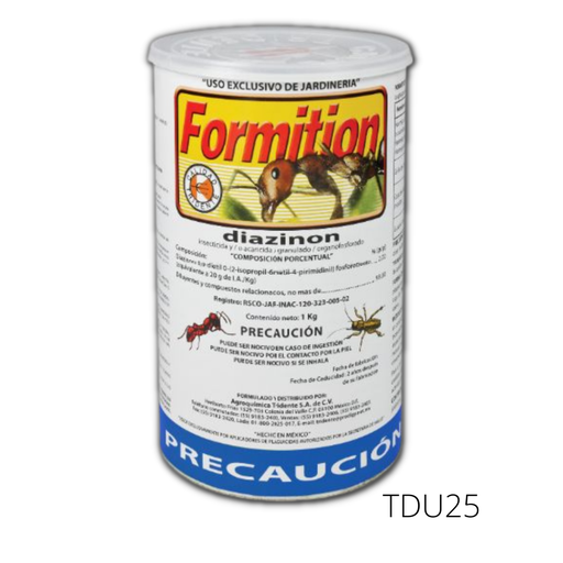 [TDU25] Formition Diazinon 2% 1 Kg Insecticida