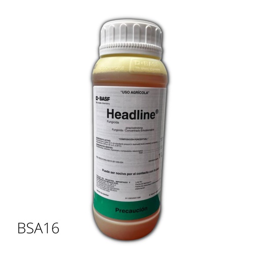 [BSA16] HEADLINE Piraclostrobina 23.60% 1 L USO AGRICOLA