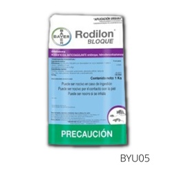 [BYU05] Rodilon Bloque Difetialona 0.0025 Rodenticida 1 Kg