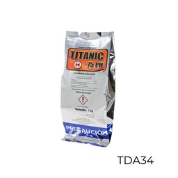 [TDA34] TITANIC 75 PH Clorotalonil 75% 1 kg