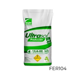 [FER104] ULTRASOL PRODUCCION 13-06-40 SACO 25 KG 