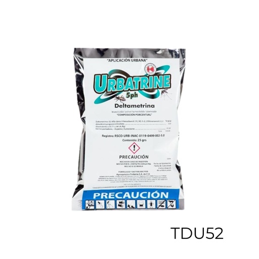 [TDU52] Urbatrine 5 PH Deltametrina 5% 25 g Insecticida