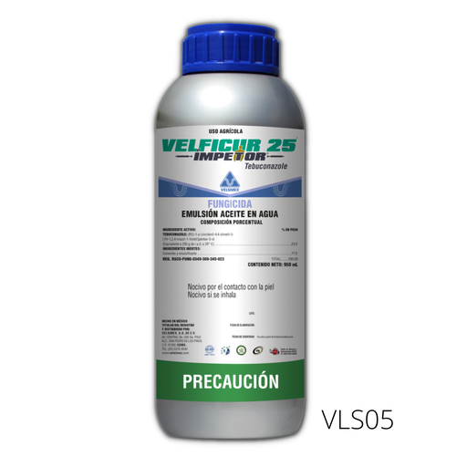 [VLS05] VELFICUR Tebuconazole 23% botella 950ml USO AGRICOLA